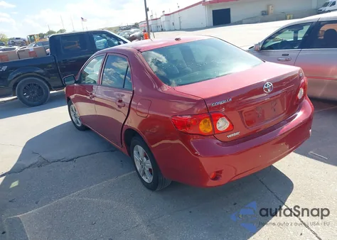 2010 Toyota Corolla Le из США, поврежденный, VIN JTDBU4EE3A9109042